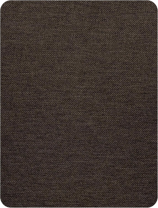 KING MOUNTAIN Coarse Linen Repair Patches, Self-Adhesive Linen Fabric Patches, 8X11 inch, Multi Color, Can be Used for Linen Sofa Repair and Linen Clothes Repair(8" x 11",Chocolate Brown)