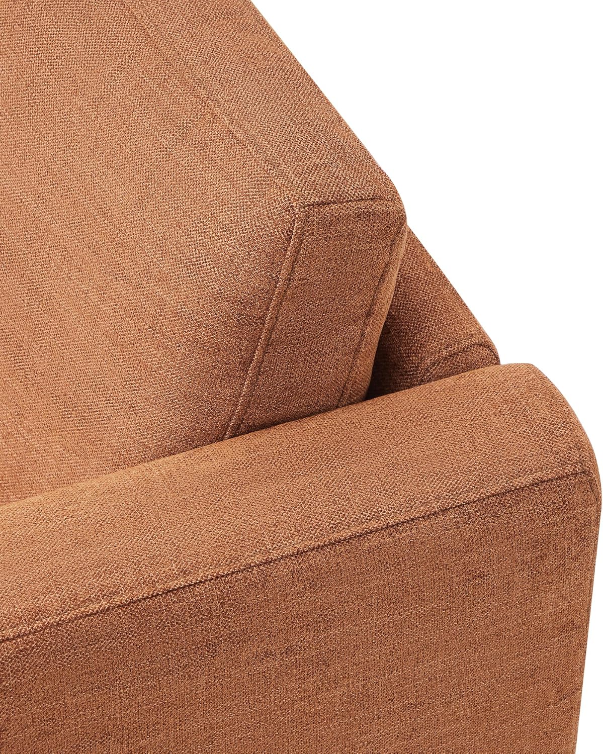 CHITA Terracotta 6-Seat U-Shaped Modular Sofa Set, Extra Large Sectional Couch with Reversible Chaise, 146 inch Width, Sofa with Storage Ottomans