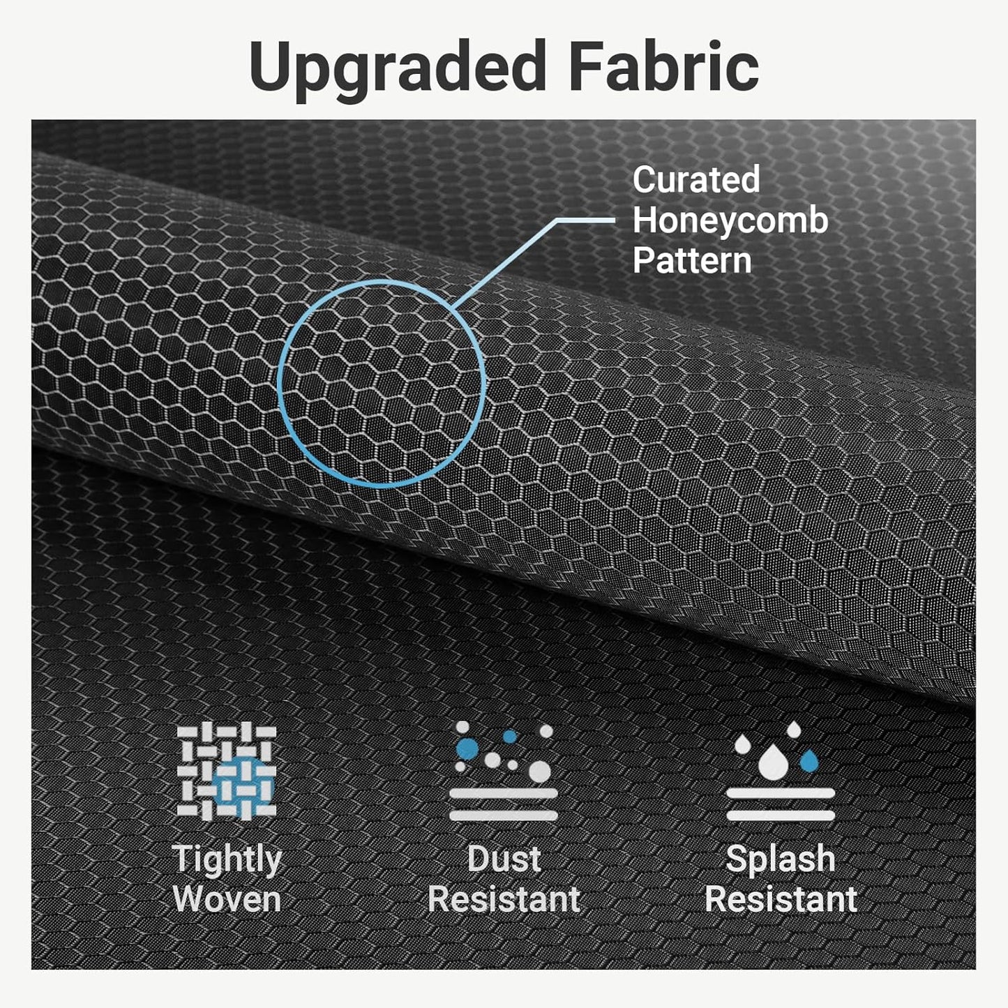 VIPEK V7C Garment Racks with Cover Portable Closets for Hanging Clothes, Heavy Duty Clothes Rack with Shelves Metal Closet Wardrobe, Max 670lbs, White Rack with Black Upgraded Polyester Cover