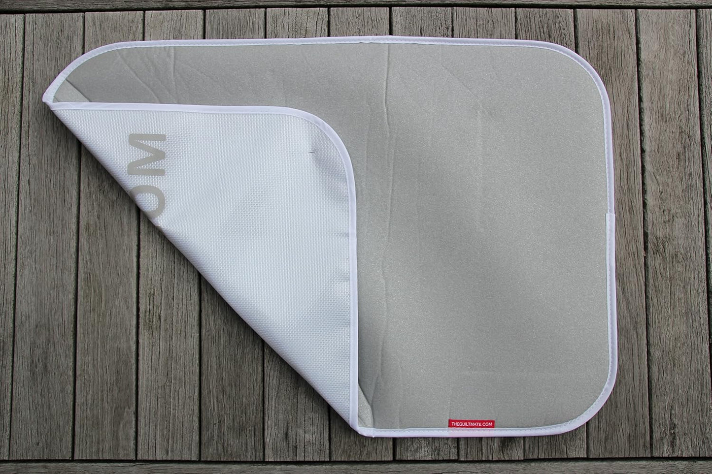 THEQUILTMATE - Premium Ironing Pad, Designed Especially for Quilters and Crafters, Large, Silver, 22in x 29in
