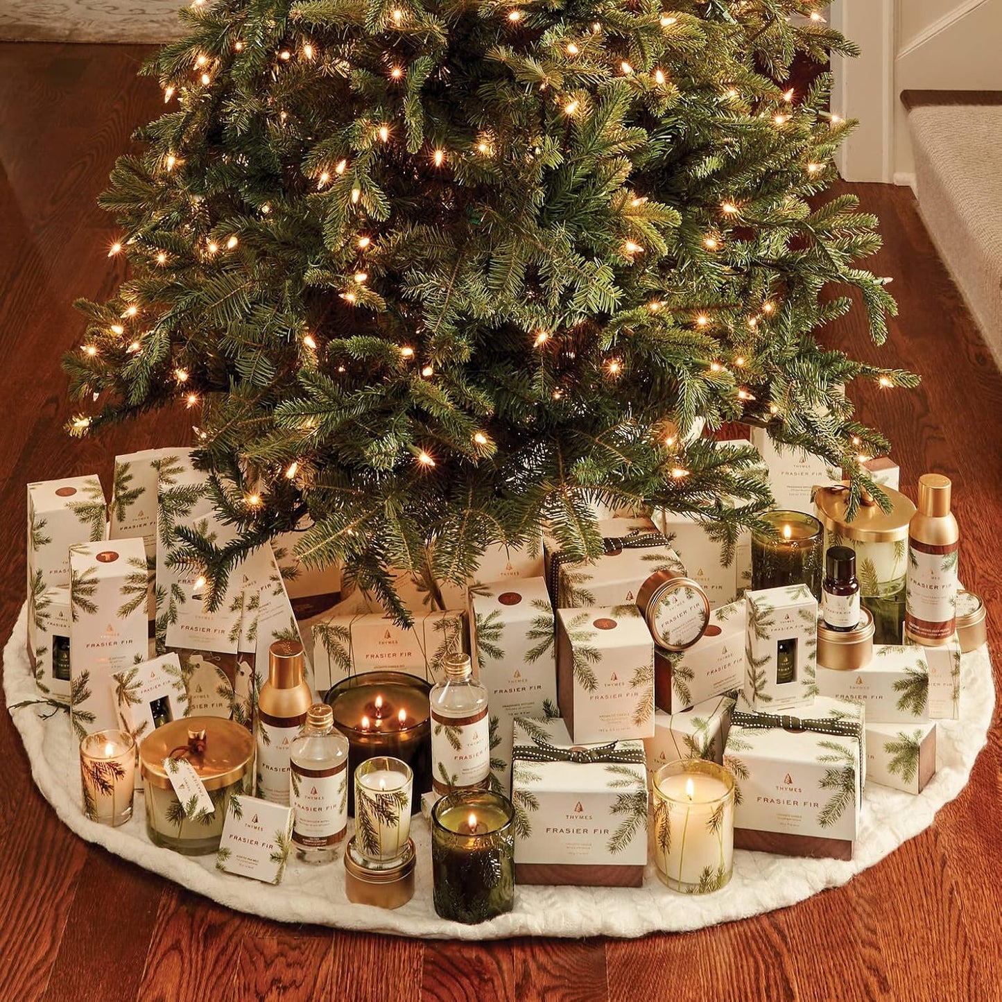 Thymes Reed Diffuser Oil Refill - Diffuser Oils Scents for Home Refill - Use for Reed Stick Room Air Fresheners (Frasier Fir, 7.75 fl oz)