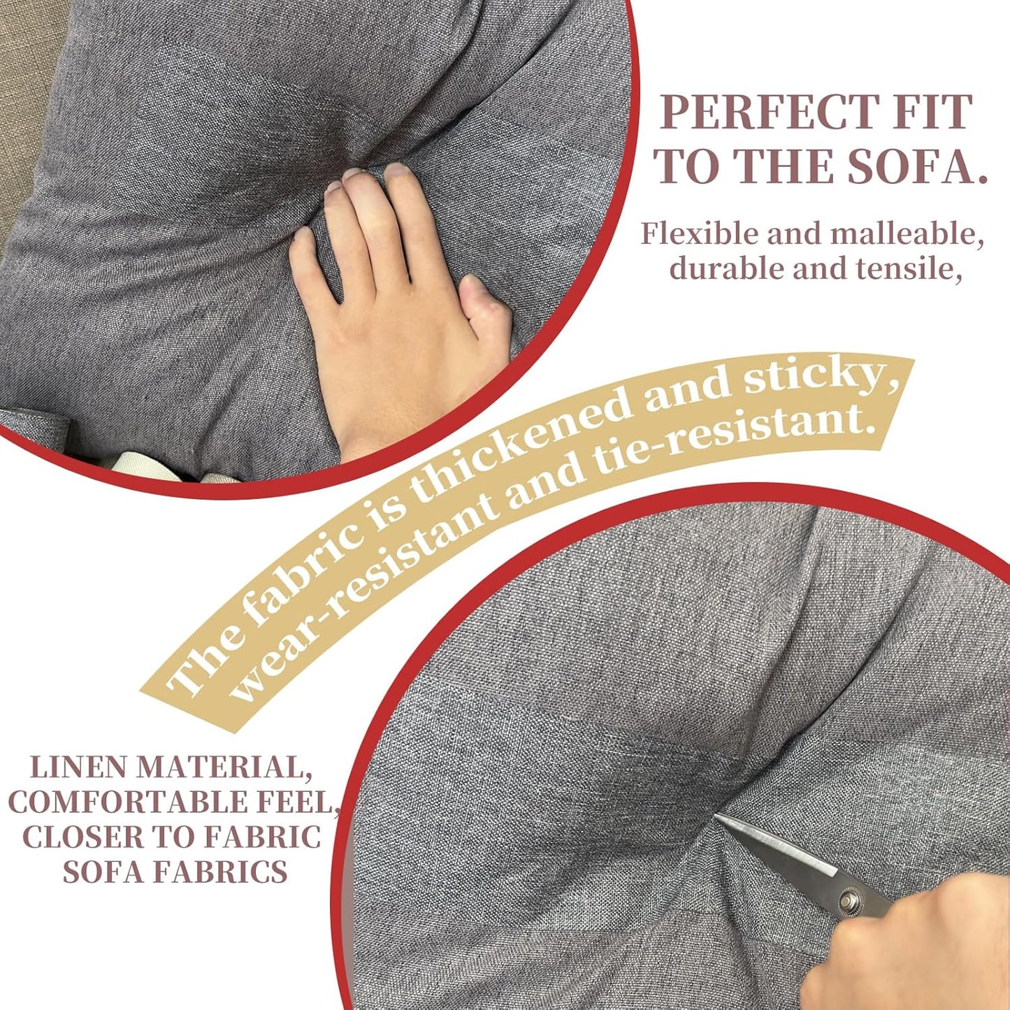 Linen Repair Tape 4x70 Inch Self-Adhesive Couch Patch Repair Fabric Patch for Furniture,Sofas,Cushion,Chairs,Bags,Linen Goods(Dark Blue)