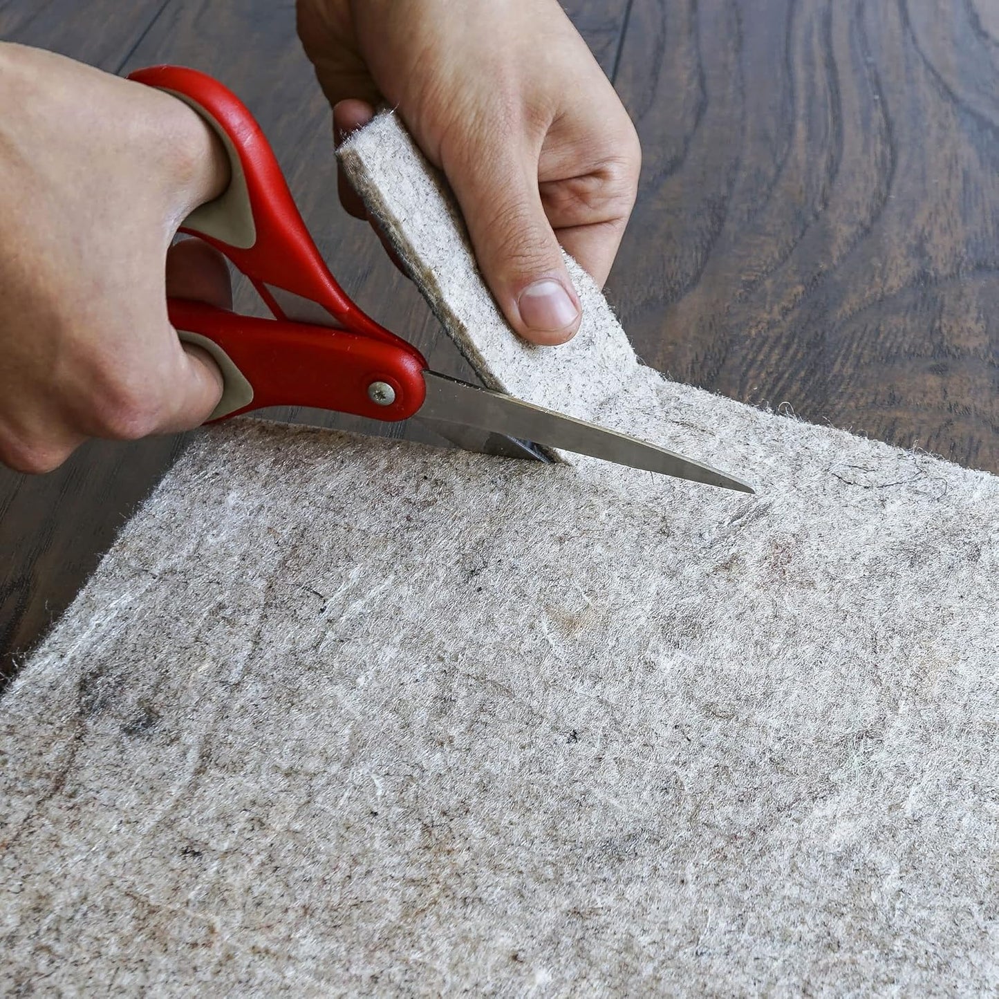 RUGPADUSA - Dual Surface - 2'x12' - 1/8" Thick - Felt + Rubber - Non-Slip Backing Rug Pad - Adds Low-Profile Comfort and Protection