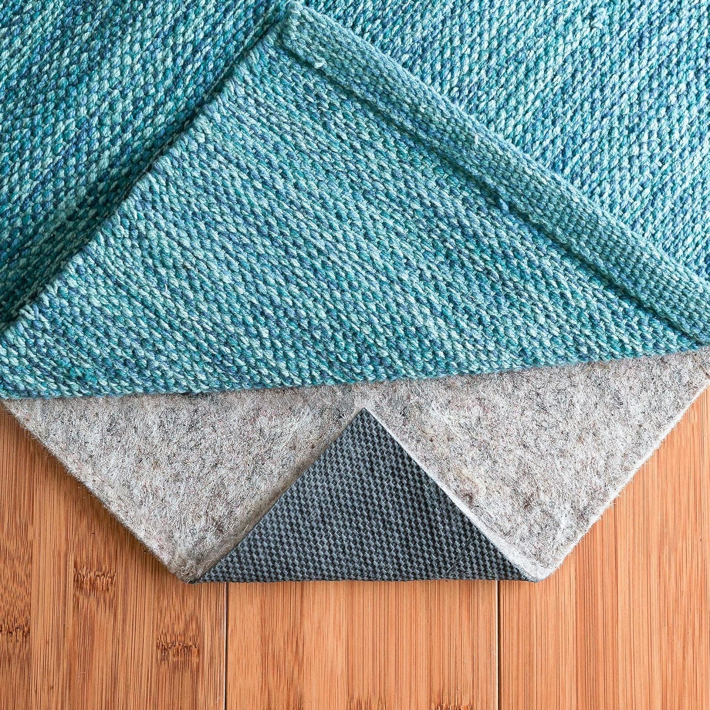 RUGPADUSA - Dual Surface - 1'10" x 7'10" - 1/8" Thick - Felt + Rubber - Non-Slip Backing Rug Pad - Adds Low-Profile Comfort and Protection