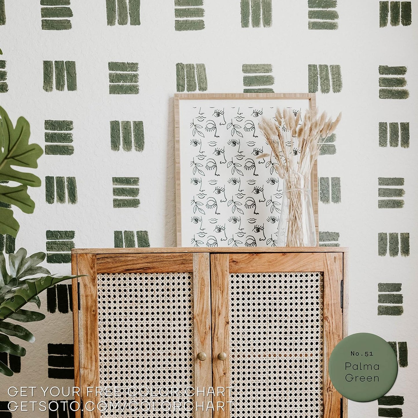 soto Green Paint Touch Up, Multi-Surface, Matte Finish (No. 51 Palma Green) - 1.5 Ounces/45 Milliliters of Scratch Repair for Furniture, Walls, Cabinets, Trim, Doors, Indoor/Outdoor